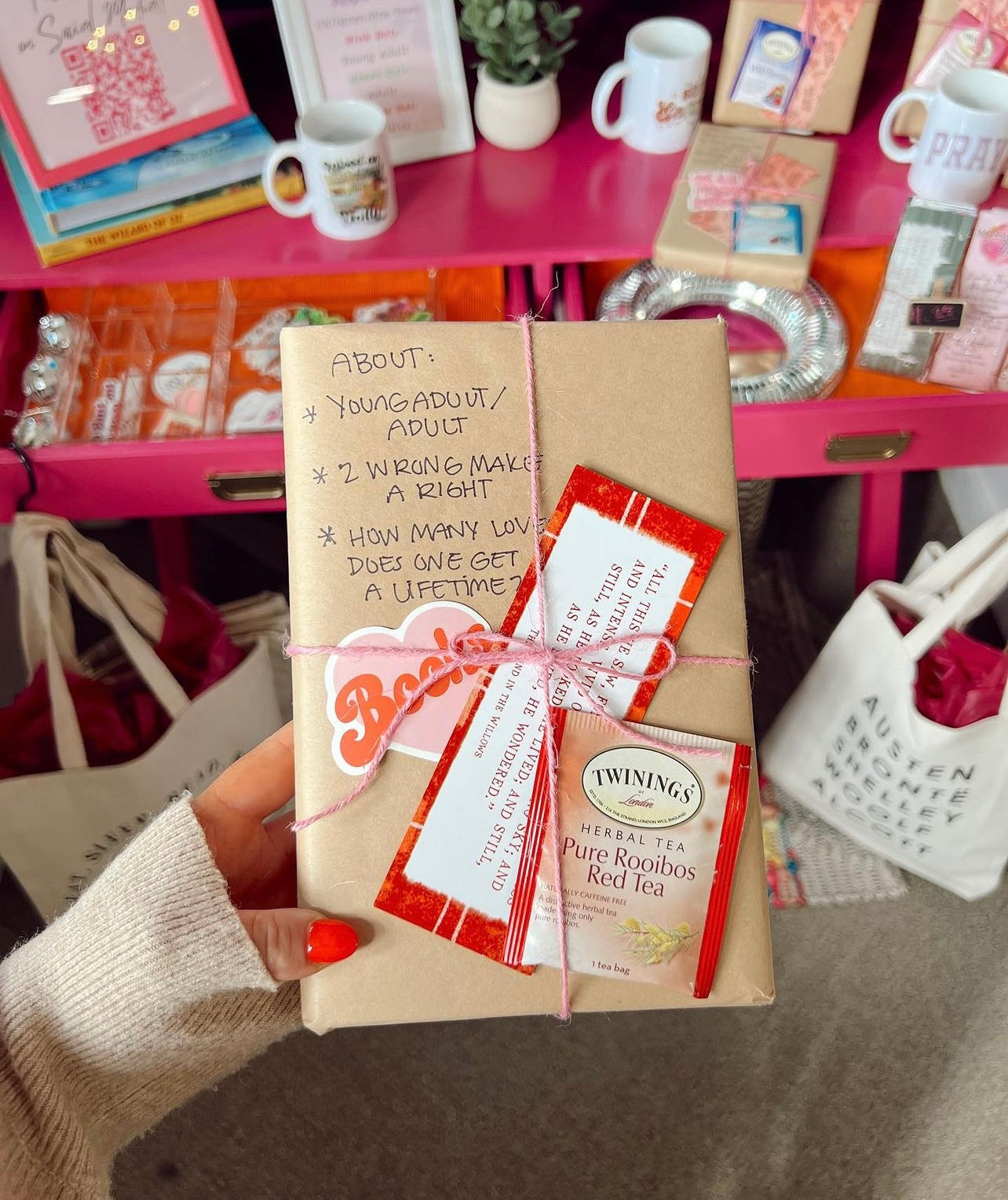 Custom Blind Date with a Book Gift Set