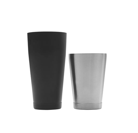 Stainless & Black Cocktail Shaker